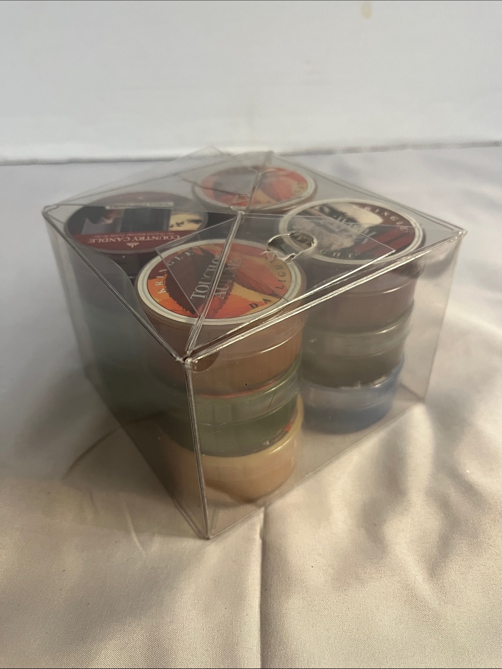 Kringle Scented Mini daylight Candle 12 ct Set - Assorted